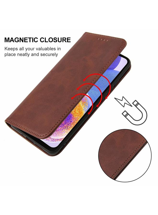 اس-توب جراب لهاتف Samsung Galaxy A23 4G جراب هاتف جلدي بإغلاق مغناطيسي - Image 5