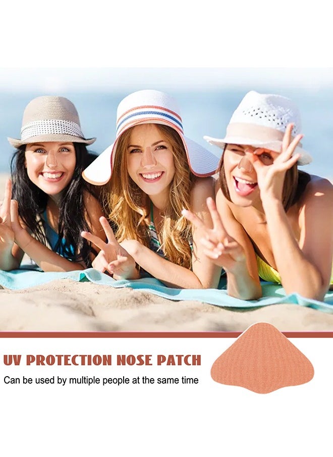 EELHOE 24Pcs/Box UV Protection Nose Patch, Prevent The Nose From Tanning Sun Protection Patch for Men Women Sports Tanning Outdoor  - Image 5