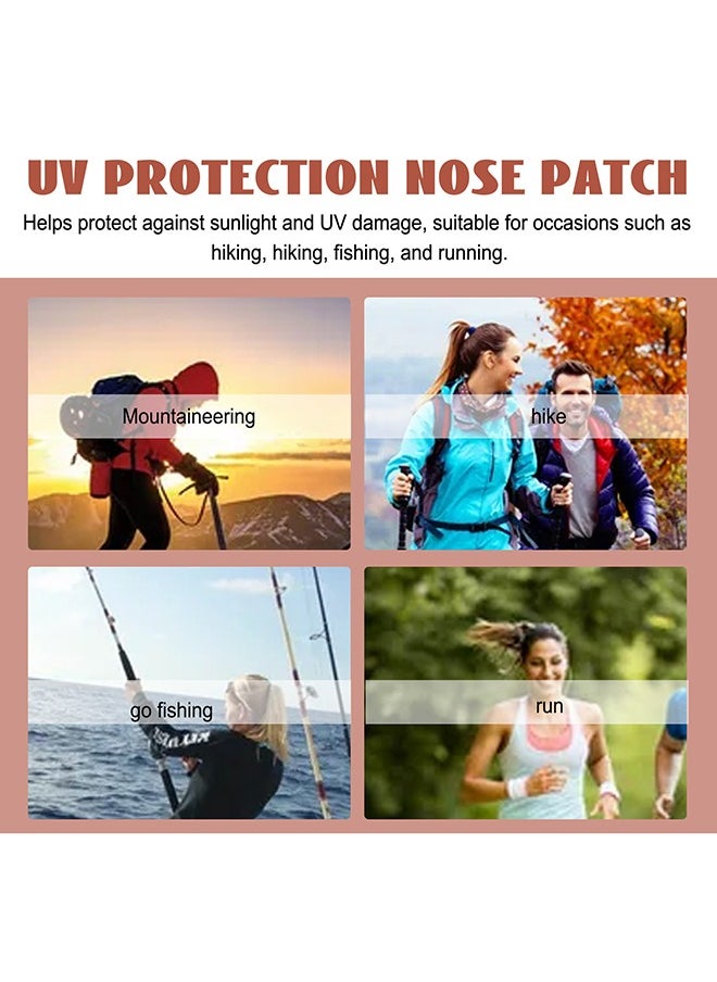 EELHOE - 24Pcs/Box UV Protection Nose Patch, Prevent The Nose From Tanning Sun Protection Patch for Men Women Sports Tanning Outdoor - Image 1