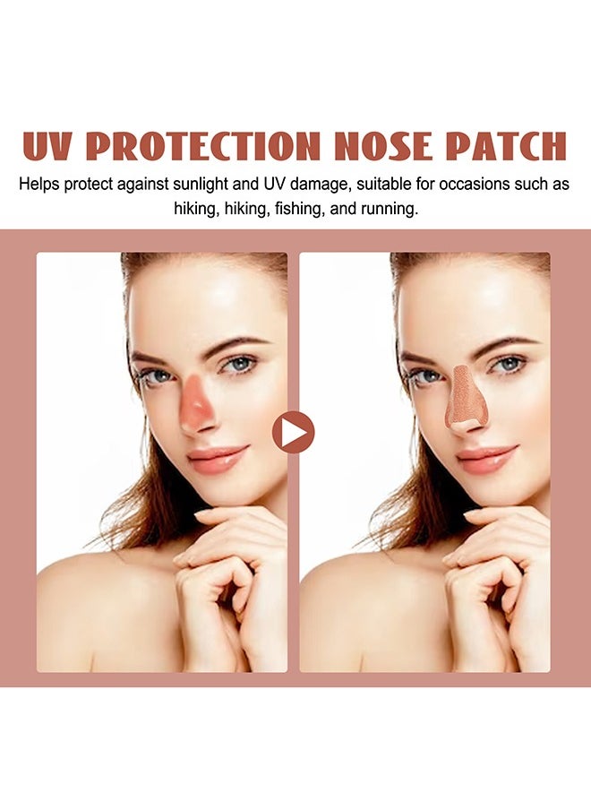 EELHOE - 24Pcs/Box UV Protection Nose Patch, Prevent The Nose From Tanning Sun Protection Patch for Men Women Sports Tanning Outdoor - Image 1