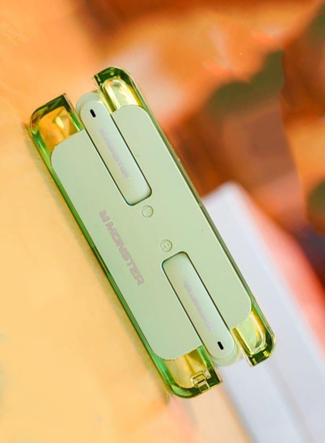 Monster Wireless Bluetooth Earphone XKT08 Green - Image 4