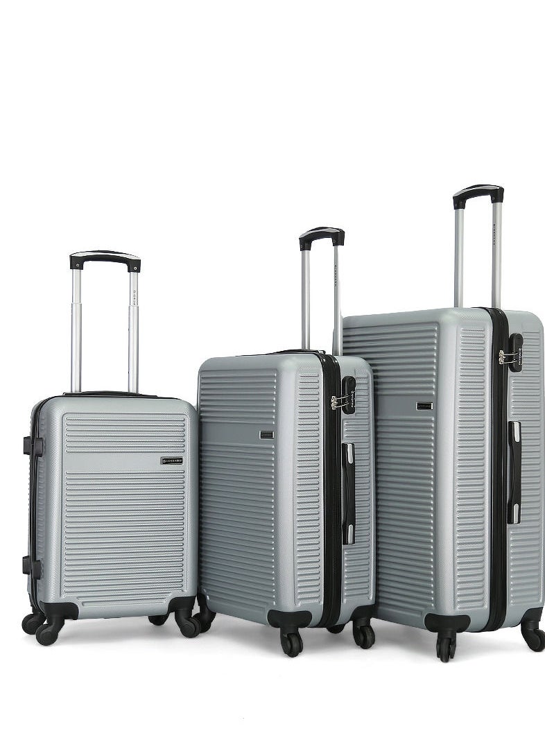GIORDANO 3 piece luggage trolley set 