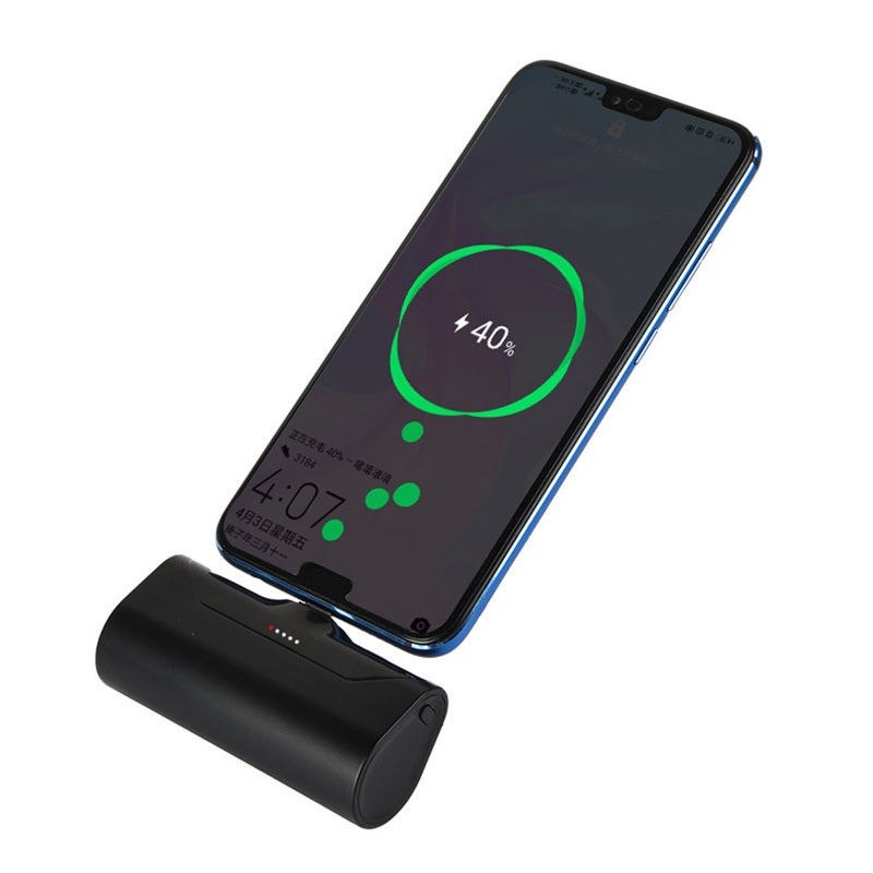 5000mAh Portable Charger Cordless 20W PD Fast Charging Power Bank - Ultra-Compact Mini External Battery Pack for iPhone XR XS Max Pro AirPods - Image 1