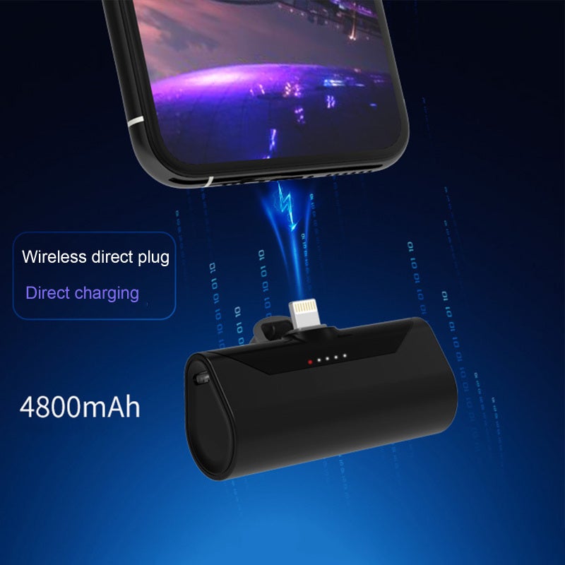 5000mAh Portable Charger Cordless 20W PD Fast Charging Power Bank - Ultra-Compact Mini External Battery Pack for iPhone XR XS Max Pro AirPods - Image 2