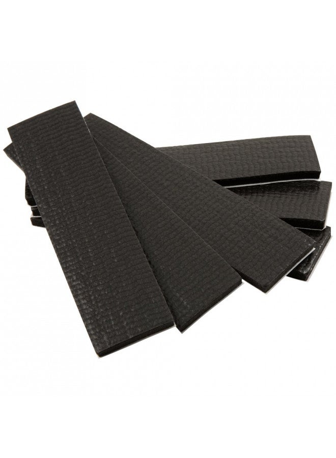 SoftTouch Self-Stick Non-Slip Surface Grip Pads - (6 pieces), 1" x 4" Strip - Black - 4739495N - Image 1