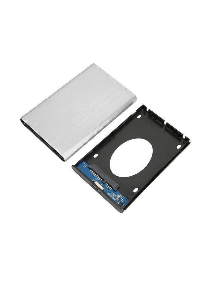 Thoraya 2.5 inch USB3.0 SATA aluminum alloy mobile hard disk box silver  - Image 2