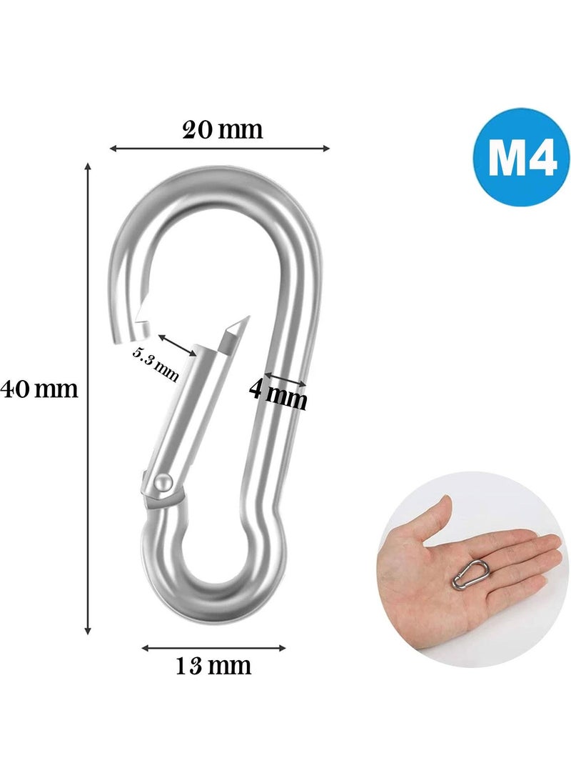 Carabiner Spring Hook Stainless Steel Lock Climbing Mountaineering Camping Equipment Swing Hammock Key Strap Lock (4 Mm) - pzsku/ZDA3BA8D7674E165149AEZ/45/_/1730564007/56e06fd1-db82-4b39-ab22-27316e76e1a9