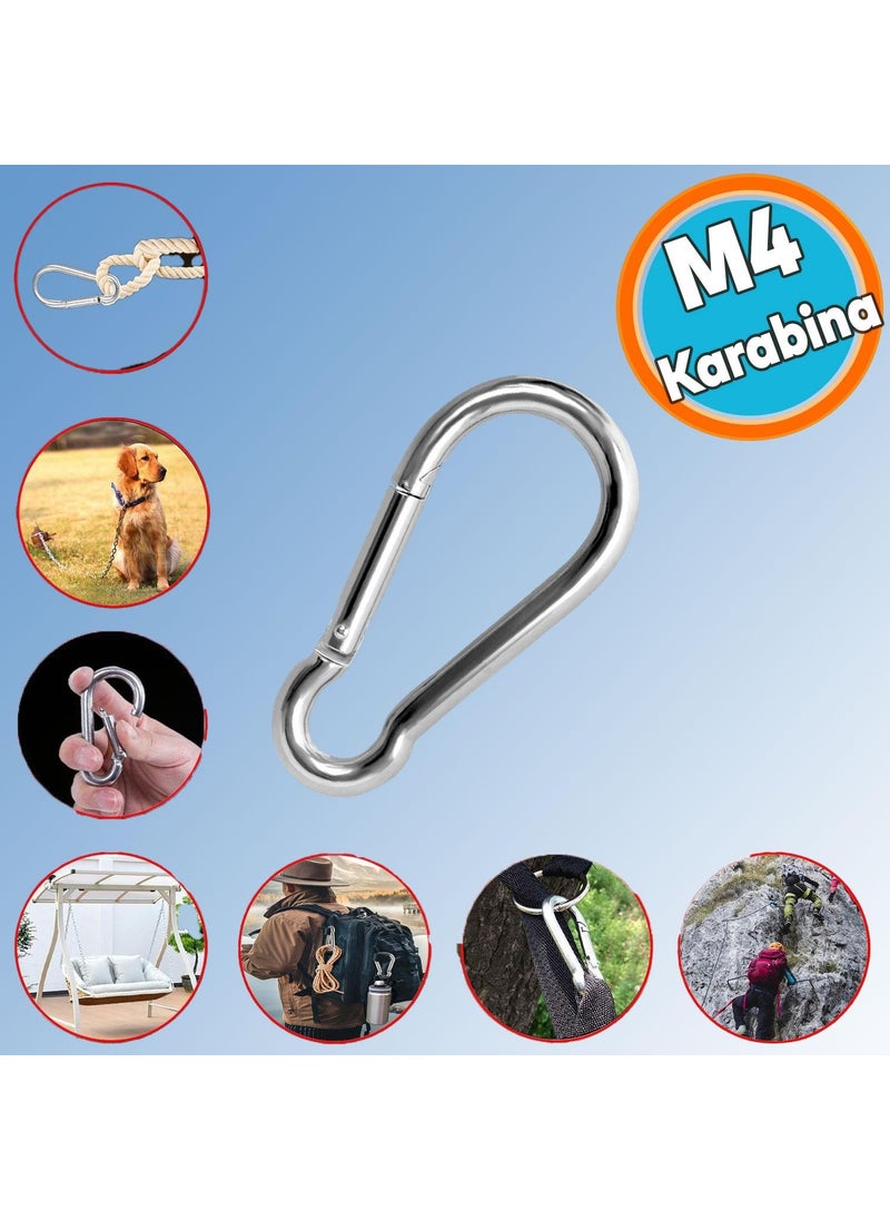 Carabiner Spring Hook Stainless Steel Lock Climbing Mountaineering Camping Equipment Swing Hammock Key Strap Lock (4 Mm) - pzsku/ZDA3BA8D7674E165149AEZ/45/_/1730564015/2b86c26b-1f41-40c8-817a-dc3d1ee059b0