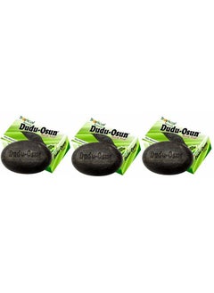 Dudu-Osun Dudu Osun 150 G Tropical Pure Natural African Black Soap Pack Of 3  - Image 2