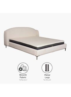 Home Box Dona Frankfurt Upholstered King Bed 230 x 105 x 222 cm  - Image 3