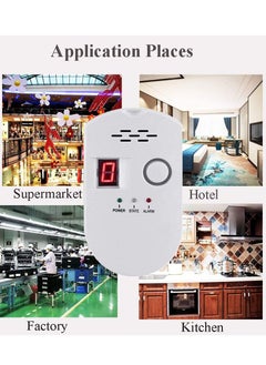 KASTWAVE Natural Gas Detector, Gas Leak Detector, Household Propane Leak Detector, Propane Leak Detector, Natural Gas Leak Detector  - Image 3