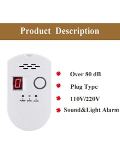 KASTWAVE Natural Gas Detector, Gas Leak Detector, Household Propane Leak Detector, Propane Leak Detector, Natural Gas Leak Detector  - Image 5