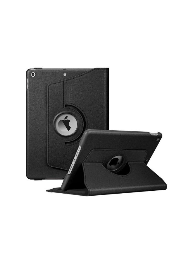 ACLIX Rotating Case for iPad 9th Generation 2021 8th Generation 2020 7th Gen 2019 10.2 Inch 360 Degree Rotating Protective Stand Cover with Auto Wake Sleep Function Black - Image 3