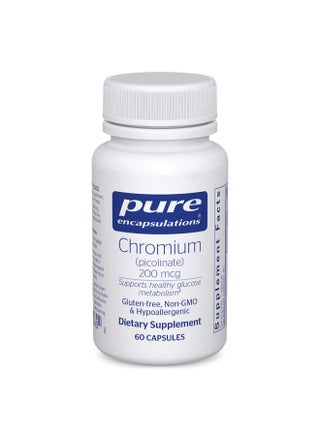 Chromium (Picolinate) 200 Mcg ; Hypoallergenic Supplement For Healthy Lipid And Carbohydrate Metabolism Support* ; 60 Capsules - pzsku/ZDA3BFB30ECCCBCC2AC3BZ/45/_/1695133962/8811280d-b503-4b13-855b-07808abb180b