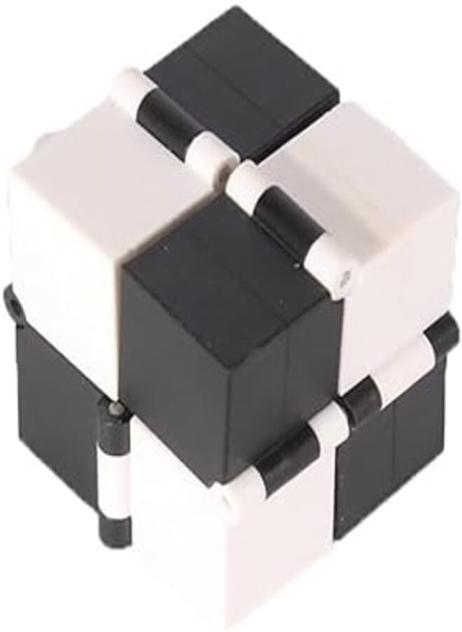 FASHION MANIA fashion mania Infinite Rubik's Cube Alloy Aluminum Decompression Artifact Fingertip Box Plastic 32 Grams 