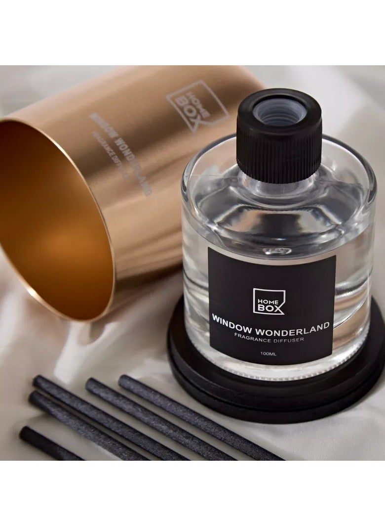 Home Box Eden Window Wonderland Reed Diffuser with Aluminium Jar - 100 ml  - Image 2