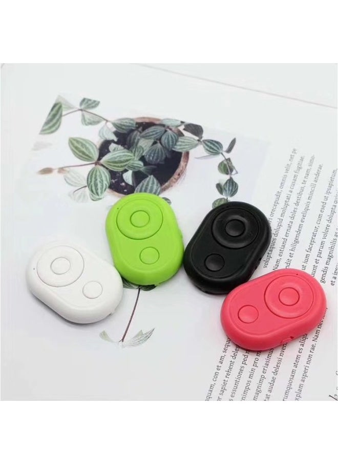 Generic - Shake Tone Selfie Control Wireless Bluetooth Video Selfie Remote Control Live Praise Page Flipper-Color:Battery Version Upgraded Version - Android + Apple - Black (bare Metal) Without Packaging Bag - Image 1