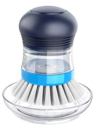 Dish Scrubber with Soap Dispenser, Leak-Proof Design, for Dish Pot Pan Kitchen Sink Cleaning, Replaceable Head, Brush with Sponge Head, safe on dishes, sink, non-stick cookware (3pcs) - pzsku/ZDA3C2BE7FA2195EB4B57Z/45/_/1706699340/f6197938-a84c-4610-8cab-f5ccb089e870