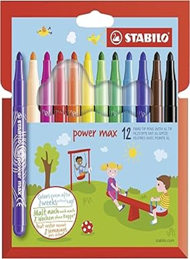 Stabilo power max marker wallet - 12