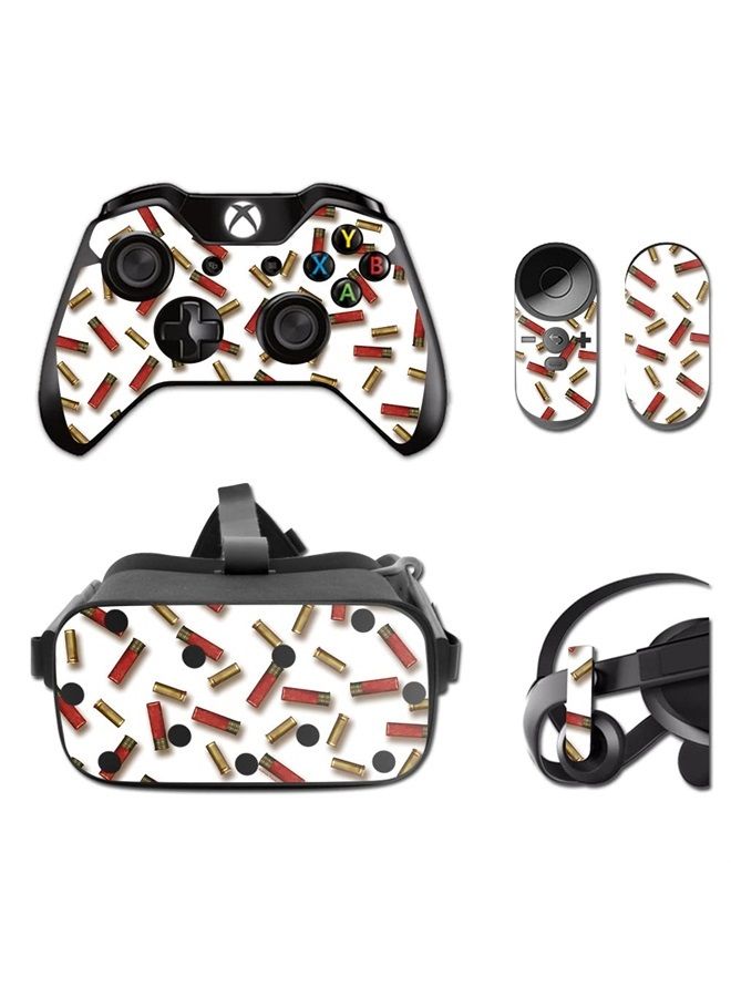 MIGHTY SKINS MightySkins Skin Compatible with Oculus Rift CV1 – Shell Blanket | Protective, Durable, and Unique Vinyl Decal wrap Cover | Easy to Apply, Remove, and Change Styles | Made in The USA