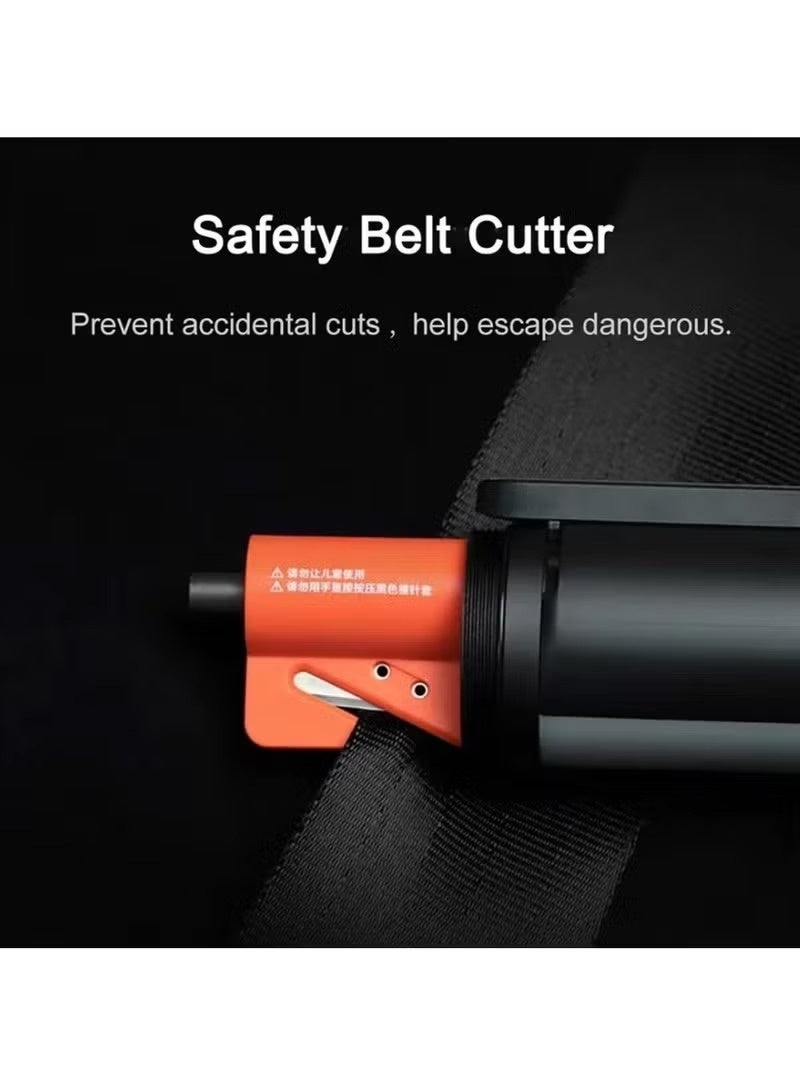 Mijia Multi-functional LED Flashlight Zoomable Ultra Bright Torch Window Breaker Safety Belt Cutter Car Emergency Light 3100mAh - Image 2