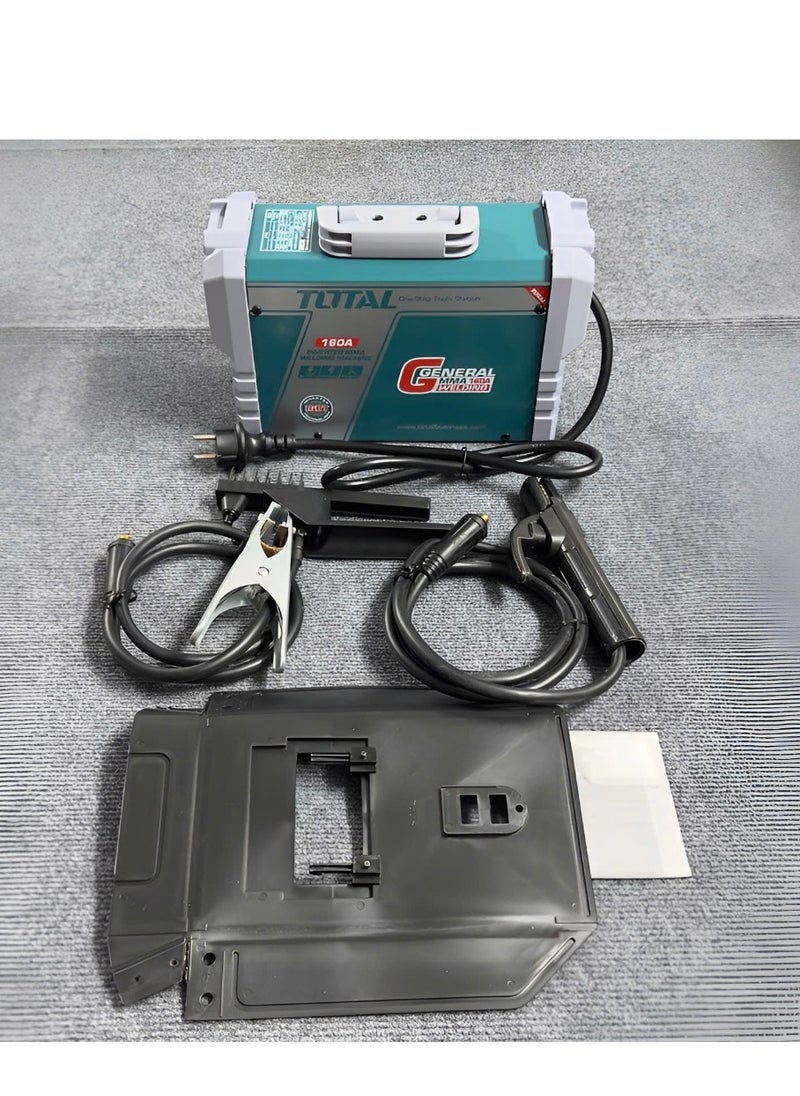 TOTAL Super Total 160A Inverter Portable MMA Welding Machine | IGBT Technology, LED Display, Anti-Stick & Hot Start, Complete with Electrode Holder & Helmet |Welder for DIY and Professional Use, 1~240V Input, with Accessories  - Image 3