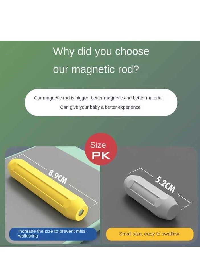 Generic - Magnetic blocks game for kids - colorful creative building set - Image 1