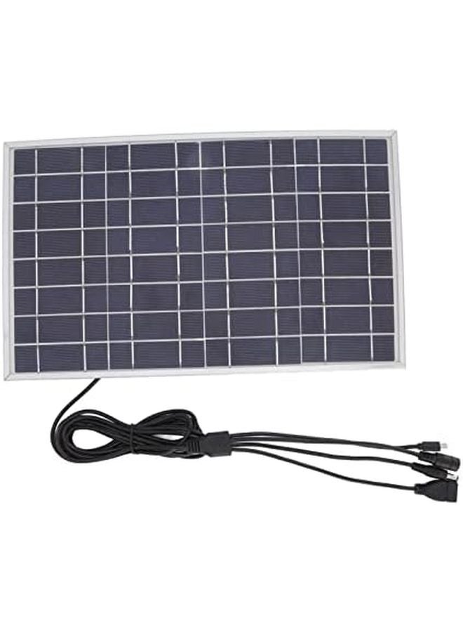 شاحن شمسي USB من السيليكون أحادي البلورة 15 واط 8 فولت لإطالة عمر البطارية للسفر في الهواء الطلق - Image 4