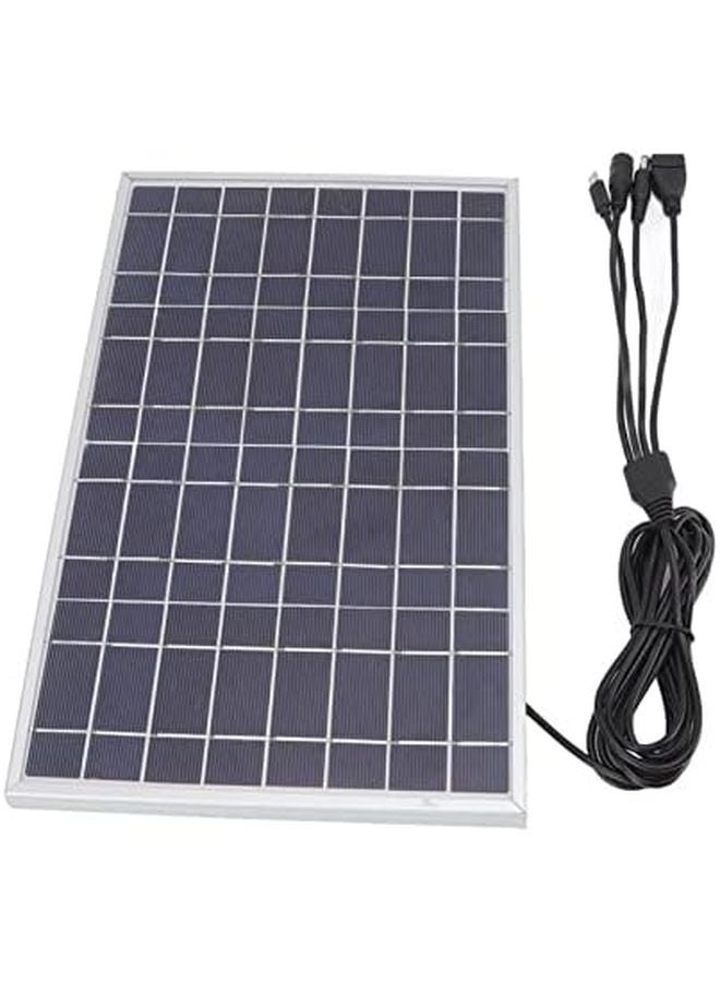 شاحن شمسي USB من السيليكون أحادي البلورة 15 واط 8 فولت لإطالة عمر البطارية للسفر في الهواء الطلق - Image 2