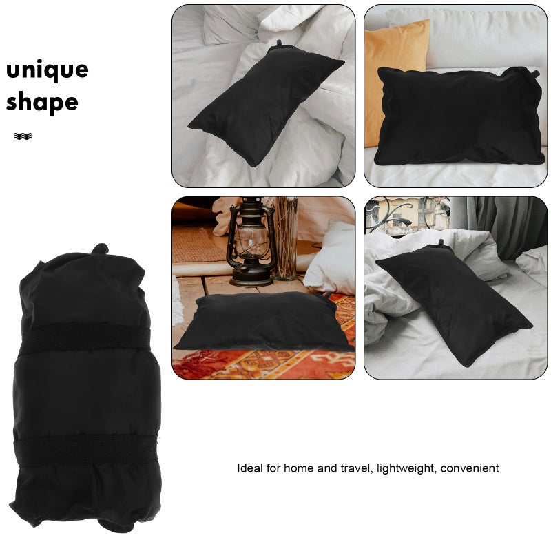 Lightweight Inflatable Travel Pillow Inflatable Travel Pillow Camping Pillow Waist Supporting Pillow Lumbar Back Cushion - Image 3
