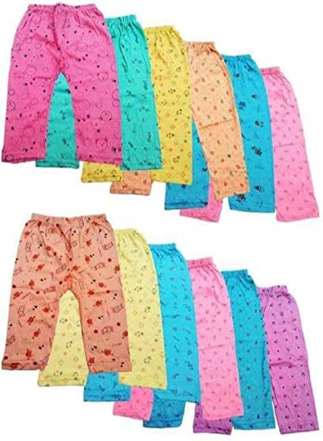 Cortica Cotton Pyjama/Pants Combo For Boys,Girls,Baby Boy And Baby Girl kids In A Set Of 12 Pajamas - Image 1