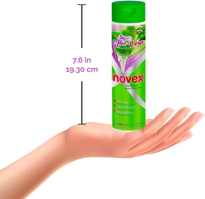 Super Aloe Vera Conditioner 10oz  Infused with Organic Aloe Vera (Vegan)