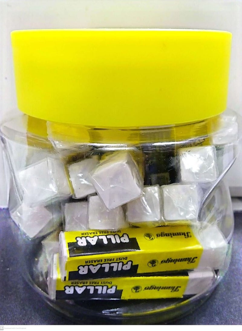 Flamingo 20Pieces Pillar Free Eraser - Image 2