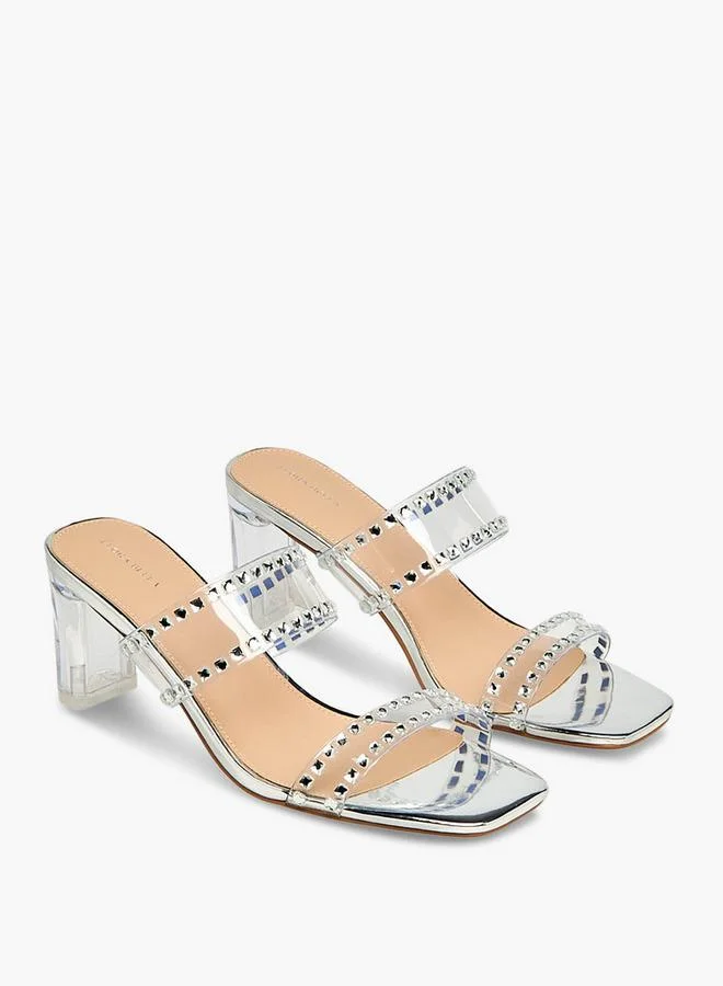 Flora Bella Women Embellished Block Heel Sandals