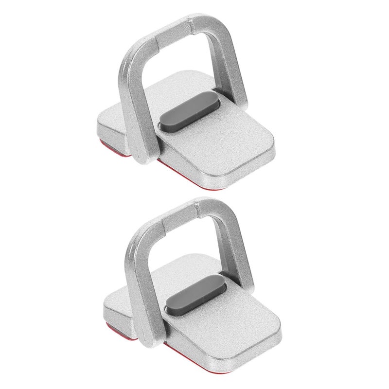 1 Pair Invisible Laptop Cooling Stand Portable Notebook Holder Ergonomic Height Adjustable Laptop Stand Heat Dissipation Desk Organizer - Image 2