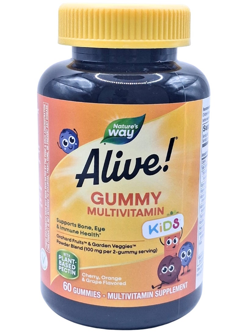 Alive Kids Mv Gummy 60'S