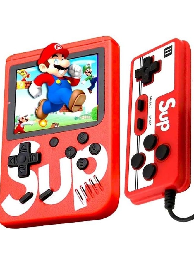 SUP UP 400-in-1 Retro Game Box – Handheld Console with Remote for 2 Players, Built-in Classic Games Like Contra & Bomber Man, TV Compatible, Gift for Kids & Adults - Image 3