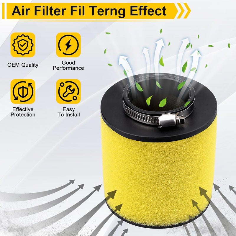 Slother TRX 250 Air Filter Replacement for Honda Recon 250 TRX250 TRX250TE TRX250TM ATV Sportrax 250 TRX250EX TRX250X RECON 250 17254-HM8-000 - Image 5