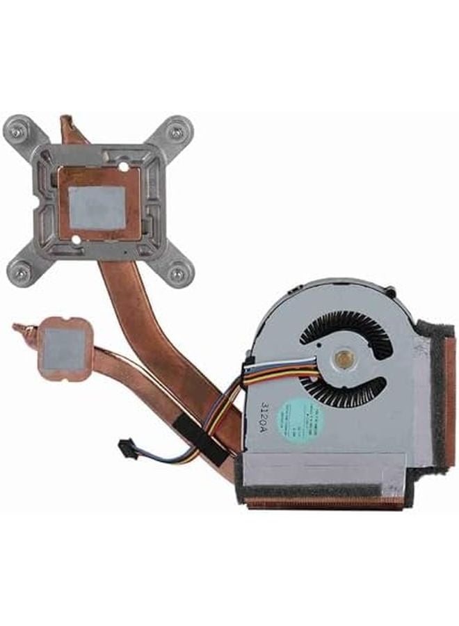 مروحة تبريد وحدة المعالجة المركزية ذات 5 دبابيس، مبرد هوائي سريع تبديد الحرارة مع أدوات التثبيت للابتوب ThinkPad T430 وT430i - Image 2