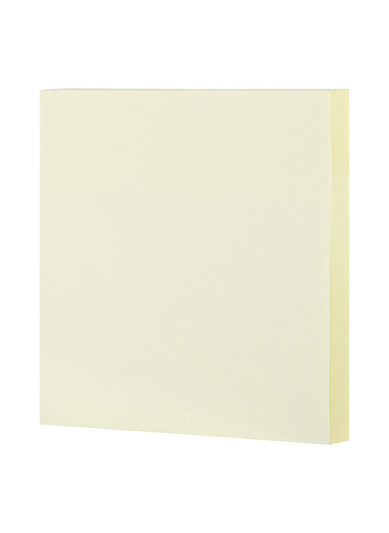 Deli - Sticky Notes 3 x 3 in (76×76mm) , for Note Taking, To Do Lists & Reminders ,100 Yellow Sheets - Image 1