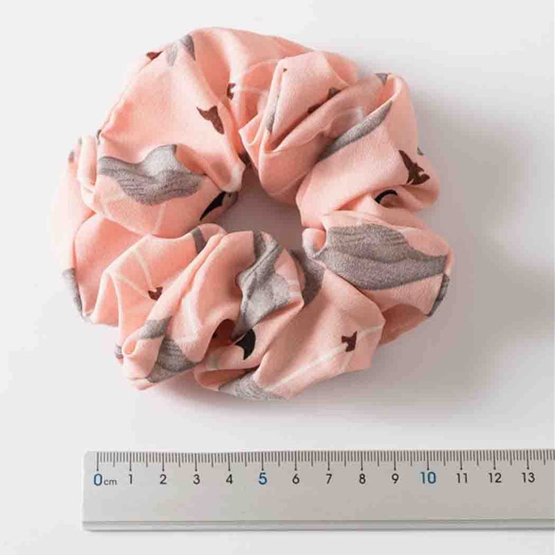 Outyua Solid Hair Scrunchies Elastic Hair Bands Ponytail Scrunchy Hair Ties Elegant Star Hair Rope Ties Hair Accessories for Women and Girls 5Pcs (Star) - Image 5