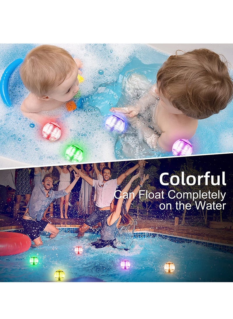 SYOSI - Solar Floating Pool Lights Powered LED Night Light Waterproof Pond Lights with Color Changing Light Balls for Swimming Pool Pond Fountain Garden Party Home Decor - Image 1