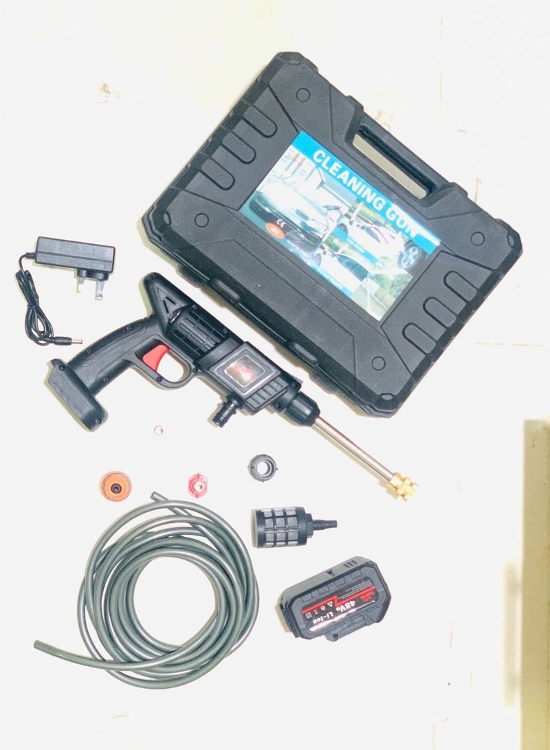Cordless Electric High Pressure Cleaning Gun - Image 4