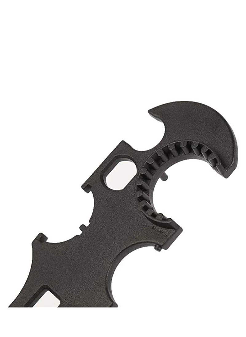 Y&D - Outdoor Multi-tool Castle Nut Wrench, Spanner Wrench Tools for Plumbing, Pipe Fitting, Fishing Rods, Multi Function Removal Tighten Fitting and Collet Plumbing - Image 1