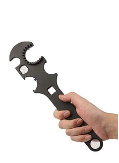 Outdoor Multi-tool Castle Nut Wrench, Spanner Wrench Tools for Plumbing, Pipe Fitting, Fishing Rods, Multi Function Removal Tighten Fitting and Collet Plumbing