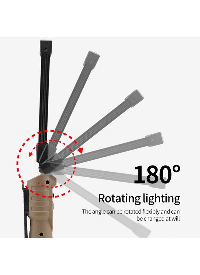 Rechargeable Flashlights, LED Work Lights with Magnetic Base and Hanging Hook, 180°Rotate, 5 Modes, Gifts for Car Repair, Grill, Camping, Emergency, Outdoor - pzsku/ZDA3D986F4F77E39568F1Z/45/_/1722488416/44970b1a-866a-46b4-b7cb-0f94fe5b9097