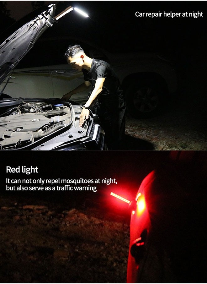 Rechargeable Flashlights, LED Work Lights with Magnetic Base and Hanging Hook, 180°Rotate, 5 Modes, Gifts for Car Repair, Grill, Camping, Emergency, Outdoor - pzsku/ZDA3D986F4F77E39568F1Z/45/_/1722488446/7d9e6949-5170-4bea-9a2f-90df2d617a46