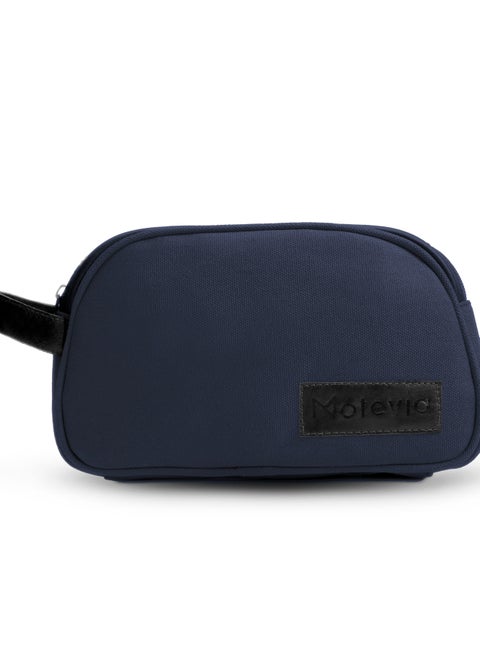 Motevia Men's Handbag Canvas Material Multipurpose Personal Use 2 Basic Zipper Closure Back Zipper Clutch Bags