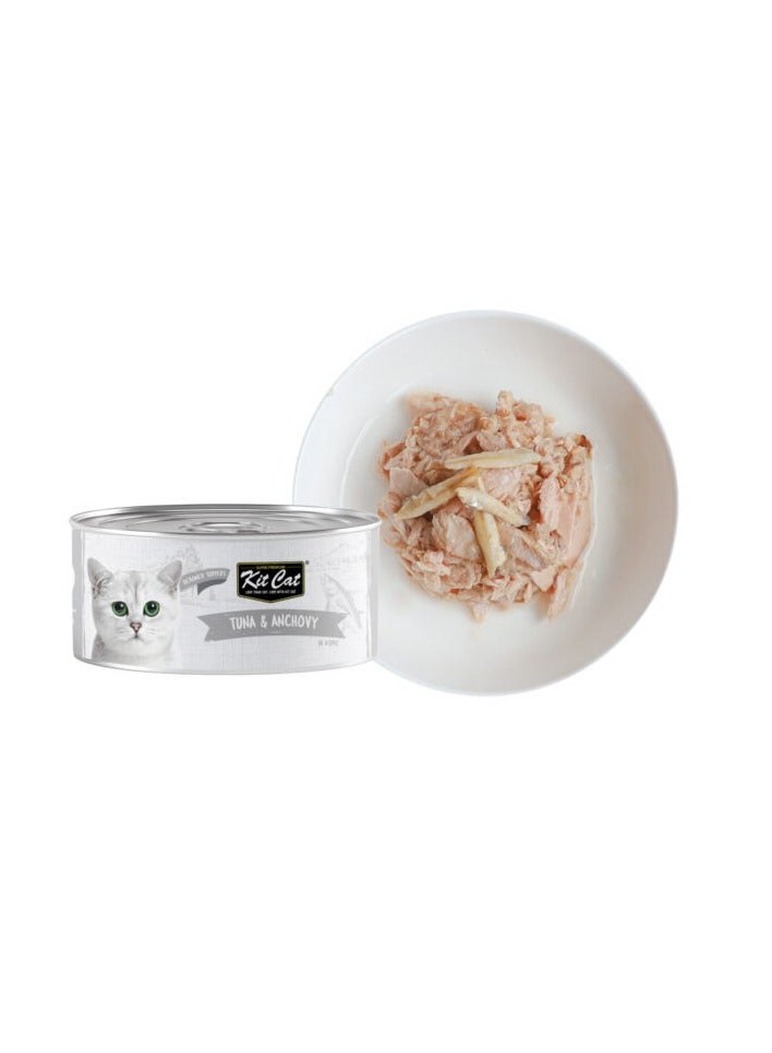 Kit Cat Deboned Tuna & Anchovy Toppers 80g - Image 2