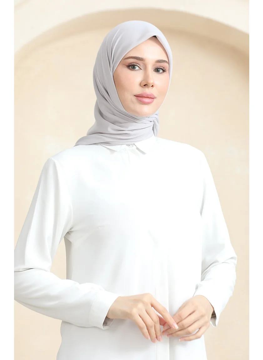 سيفا ميرفي Plain Scarf Prs-Ssbwl-04 Gray